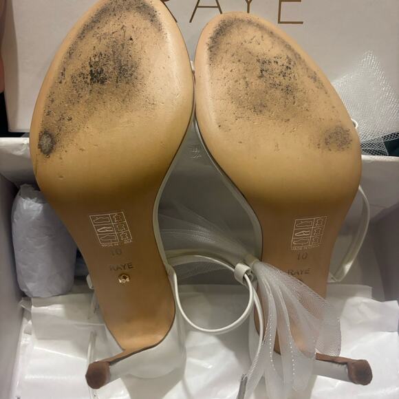 Raye bubbly heel in ivory sz 10 - Picture 7 of 8